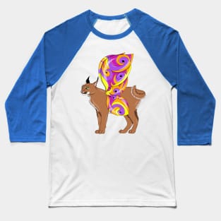 Caracal with wings Baseball T-Shirt